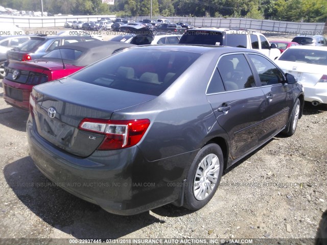 4T4BF1FK6ER345881 - 2014 TOYOTA CAMRY L/SE/LE/XLE 灰色 照片 4