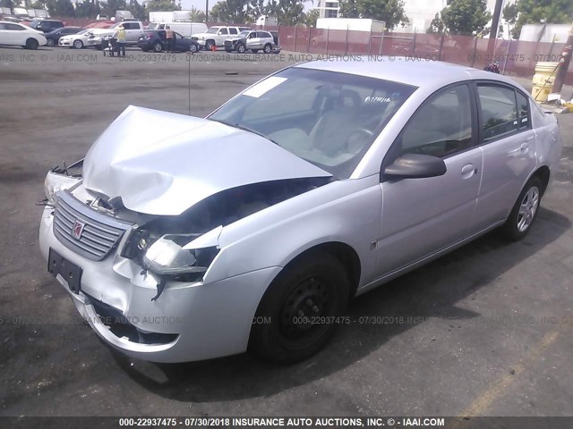 1G8AJ55F67Z110305 - 2007 SATURN ION LEVEL 2 Gümüş foto 2