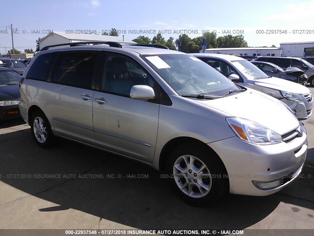 5TDBA22C95S035536 - 2005 TOYOTA SIENNA XLE/XLE LIMITED SILVER photo 1