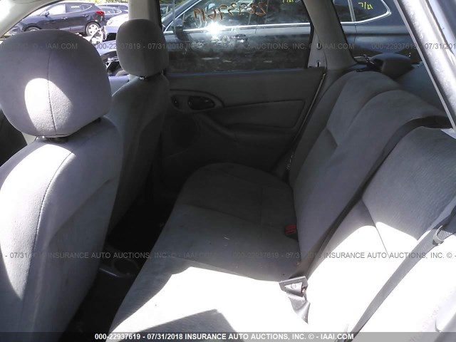 1FAFP36331W183178 - 2001 FORD FOCUS SE/SE COMFORT SILVER photo 8