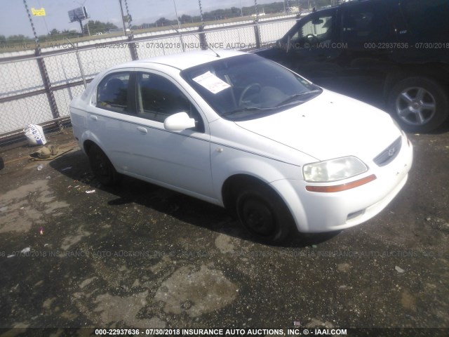 KL1TD56606B635783 - 2006 CHEVROLET AVEO LS 白色 照片 1