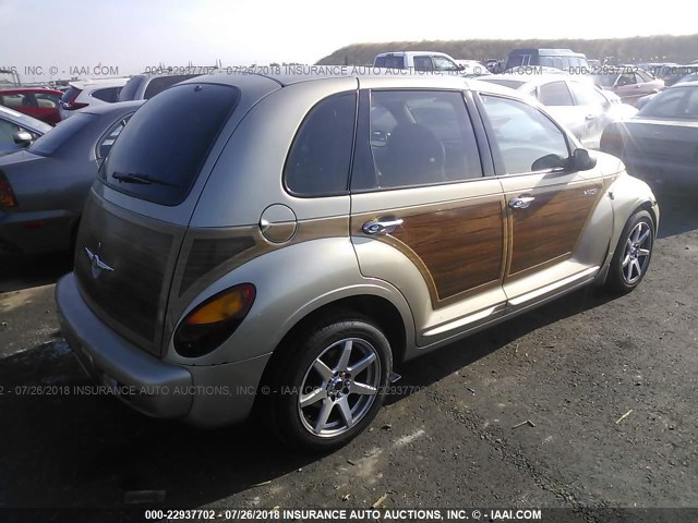 3C8FY68B53T571971 - 2003 CHRYSLER PT CRUISER LIMITED BEIGE photo 4