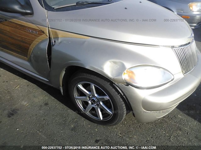 3C8FY68B53T571971 - 2003 CHRYSLER PT CRUISER LIMITED BEIGE photo 6