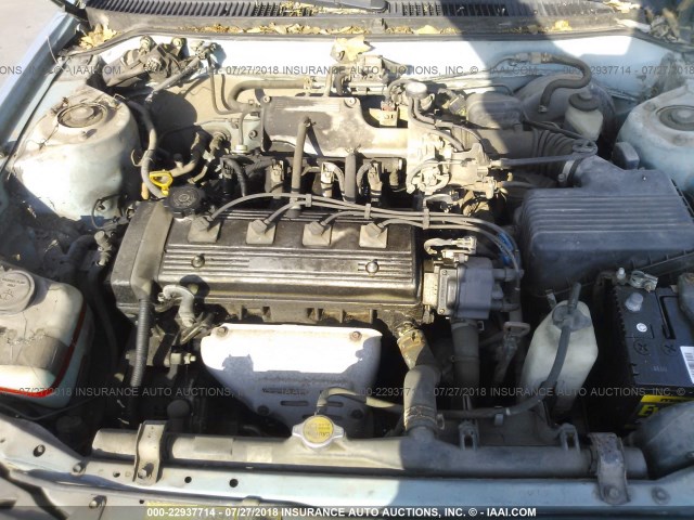 1NXAE09B6SZ334986 - 1995 TOYOTA COROLLA LE/DX ტალღისფერი ფოტო 10