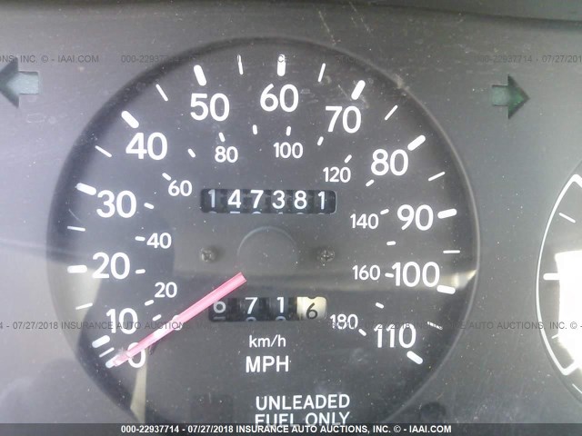 1NXAE09B6SZ334986 - 1995 TOYOTA COROLLA LE/DX ტალღისფერი ფოტო 7