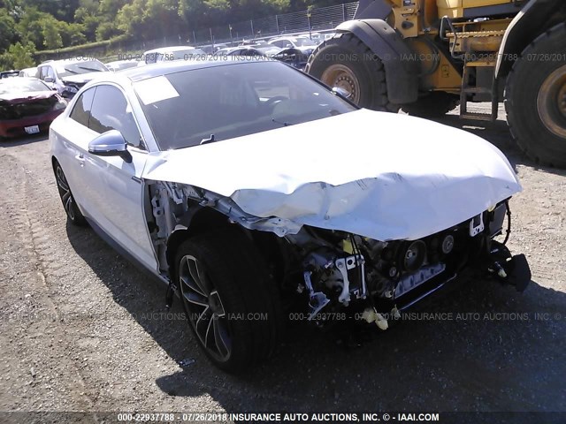 WAUP4AF5XJA020650 - 2018 AUDI S5 PREMIUM PLUS 白色 照片 1