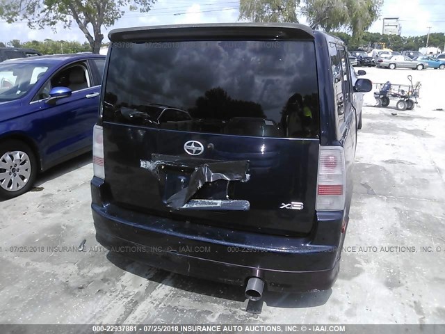 JTLKT324450212932 - 2005 TOYOTA SCION XB Blau Foto 6