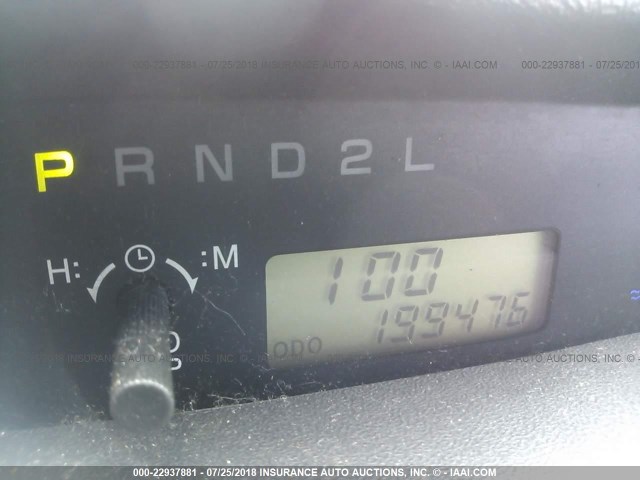 JTLKT324450212932 - 2005 TOYOTA SCION XB Blau Foto 7