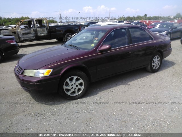 4T1BF22K8VU009865 - 1997 TOYOTA CAMRY CE/LE/XLE 栗色 照片 2