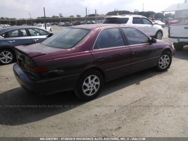 4T1BF22K8VU009865 - 1997 TOYOTA CAMRY CE/LE/XLE 栗色 照片 4