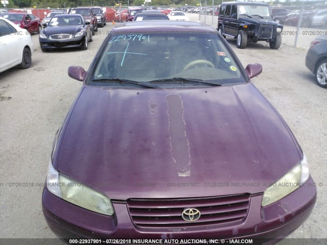 4T1BF22K8VU009865 - 1997 TOYOTA CAMRY CE/LE/XLE 栗色 照片 6