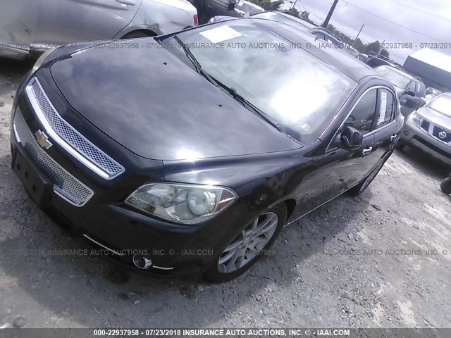 1G1ZK577794191545 - 2009 CHEVROLET MALIBU LTZ 黑色 照片 2