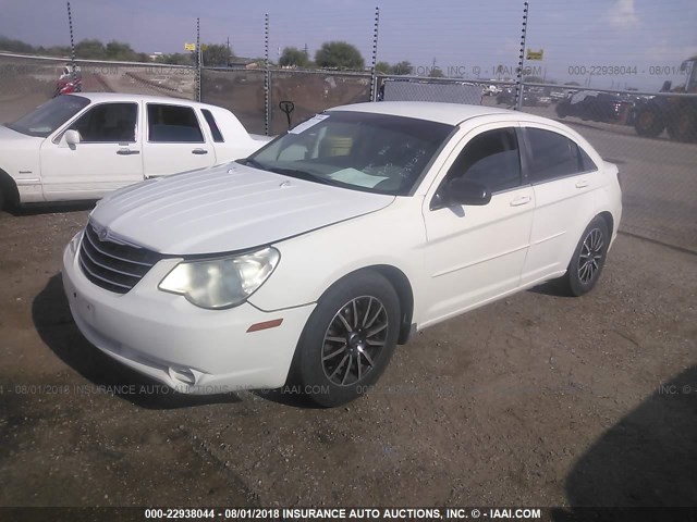 1C3LC46K67N634242 - 2007 CHRYSLER SEBRING WHITE photo 2