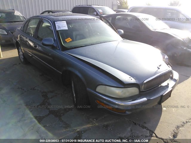 1G4CW54K714197503 - 2001 BUICK PARK AVENUE  BLUE photo 1