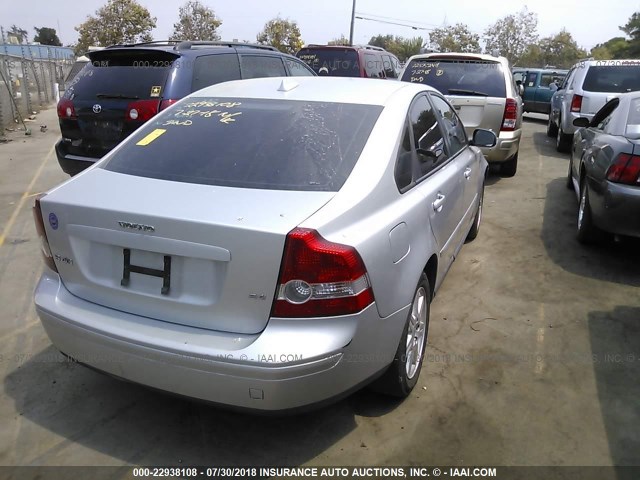 YV1MS382572281191 - 2007 VOLVO S40 2.4I SILVER photo 4