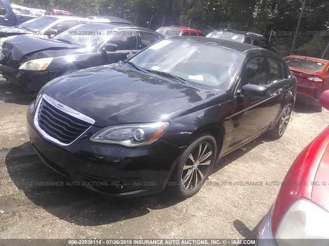 1C3CCBBB9DN702278 - 2013 CHRYSLER 200 TOURING BLACK photo 2