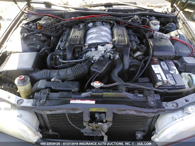 JH4KA7670MC037510 - 1991 ACURA LEGEND LS BLACK photo 10