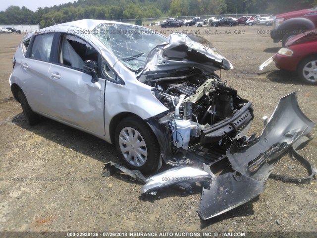 3N1CE2CP9GL363559 - 2016 NISSAN VERSA NOTE S/S PLUS/SV/SL/SR SILVER photo 1