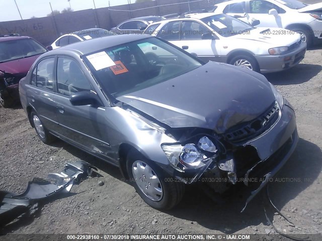 2HGES16395H506857 - 2005 HONDA CIVIC DX VP 银色 照片 1