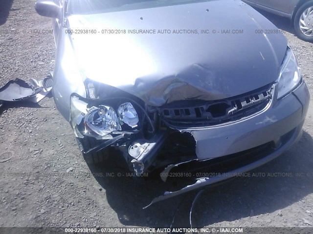 2HGES16395H506857 - 2005 HONDA CIVIC DX VP 银色 照片 6