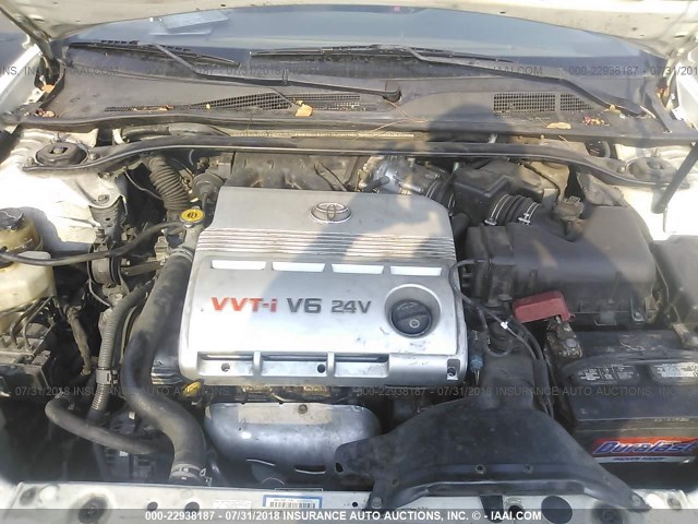 4T1BF30K54U078763 - 2004 TOYOTA CAMRY LE/XLE/SE 白色 照片 10