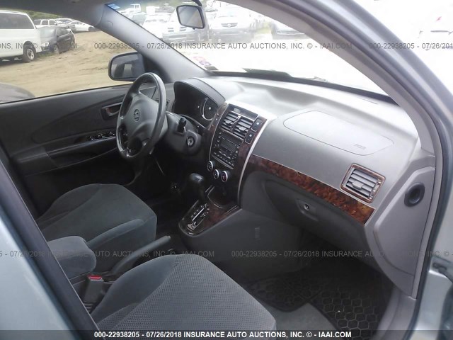 KM8JN12D36U450038 - 2006 HYUNDAI TUCSON GLS/LIMITED 青绿色 照片 5