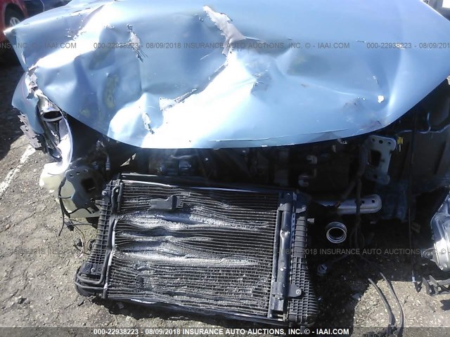 WVWFA71F28V019490 - 2008 VOLKSWAGEN EOS LUX Світло-синій фото 6