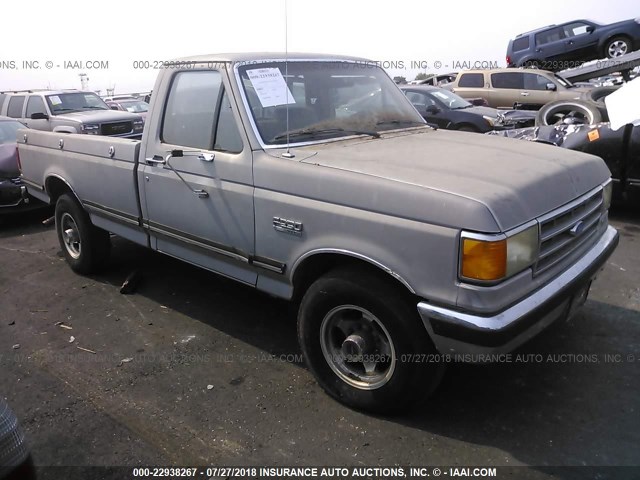 2FTHF25G3LCA24955 - 1990 FORD F250 SILVER photo 1
