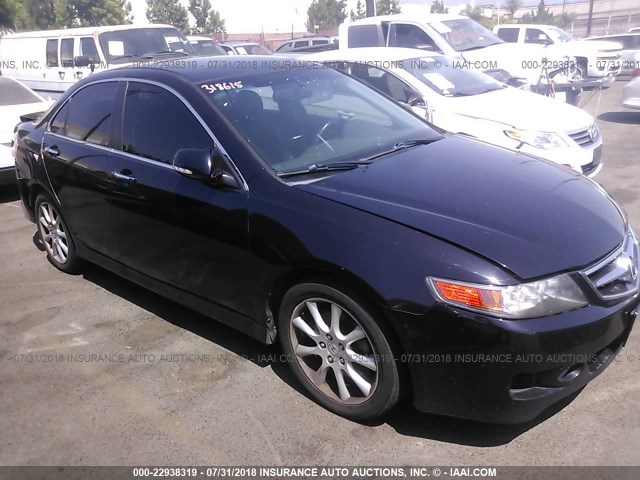 JH4CL96826C006958 - 2006 ACURA TSX BLACK photo 1