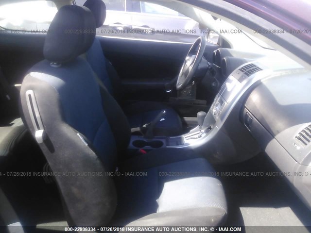 JTKDE167X60143469 - 2006 TOYOTA SCION TC 紫色 照片 5