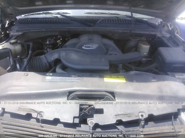 1GYEC63T22R106450 - 2002 CADILLAC ESCALADE LUXURY ذهبي صورة 10