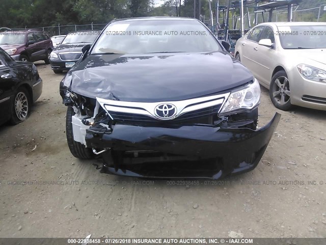 4T4BF1FK6ER435418 - 2014 TOYOTA CAMRY L/SE/LE/XLE BLACK photo 6