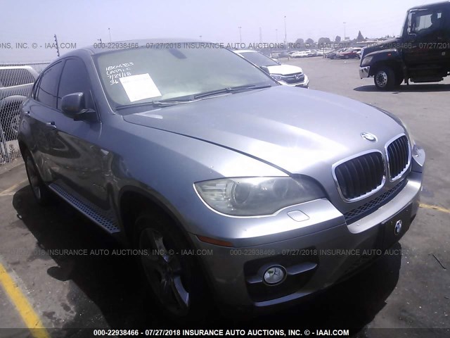 5UXFG43548L221291 - 2008 BMW X6 XDRIVE35I GRAY photo 1