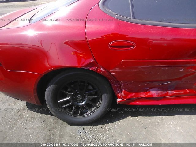 2G2WP552681117695 - 2008 PONTIAC GRAND PRIX RED photo 6