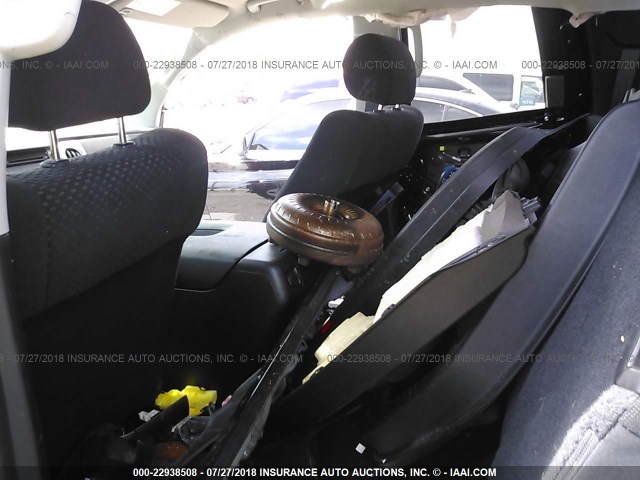 5TFRM5F13GX100300 - 2016 TOYOTA TUNDRA DOUBLE CAB SR/SR5 BLACK photo 8