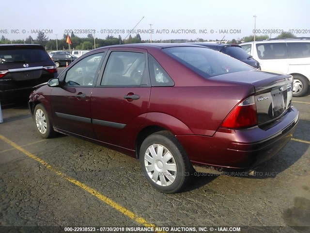 1FAFP34N27W302058 - 2007 FORD FOCUS ZX4/S/SE/SES 勃艮第红 照片 3