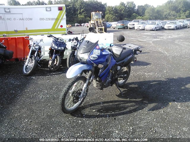 JKAKLEE189DA20093 - 2009 KAWASAKI KL650 E BLUE photo 2