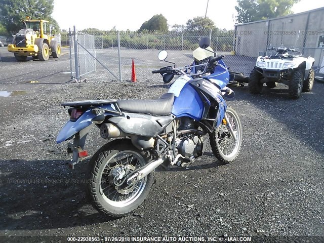 JKAKLEE189DA20093 - 2009 KAWASAKI KL650 E BLUE photo 4