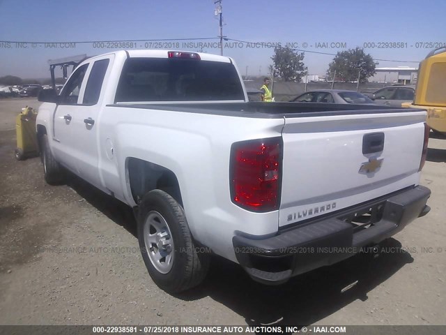 1GCRCNEC4GZ409140 - 2016 CHEVROLET SILVERADO C1500/C1500  LS WHITE photo 3