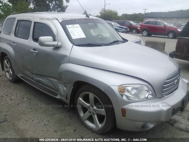 3GNCA13DX8S696585 - 2008 CHEVROLET HHR LS SILVER photo 6
