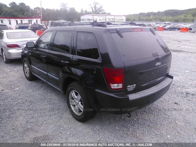 1J8GR48K07C536742 - 2007 JEEP GRAND CHEROKEE LAREDO/COLUMBIA/FREEDOM 黑色 照片 3