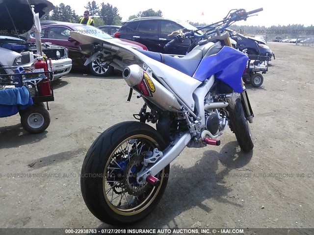 JYADG21E8DA005302 - 2013 YAMAHA WR250 R BLUE photo 4