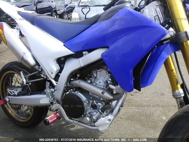 JYADG21E8DA005302 - 2013 YAMAHA WR250 R BLUE photo 8