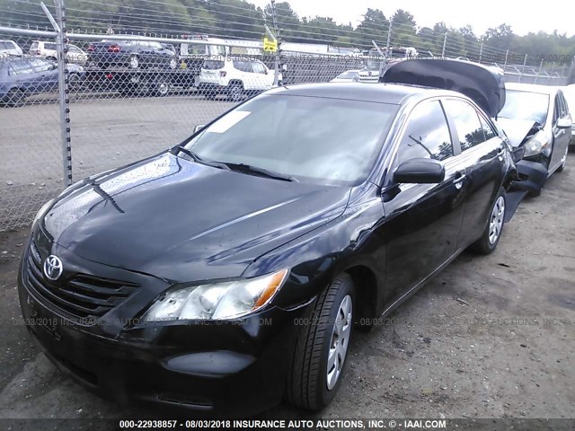 4T1BE46K07U168469 - 2007 TOYOTA CAMRY NEW GENERAT CE/LE/XLE/SE BLACK photo 2