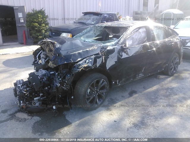 SHHFK7H40JU403675 - 2018 HONDA CIVIC SPORT 黑色 照片 2