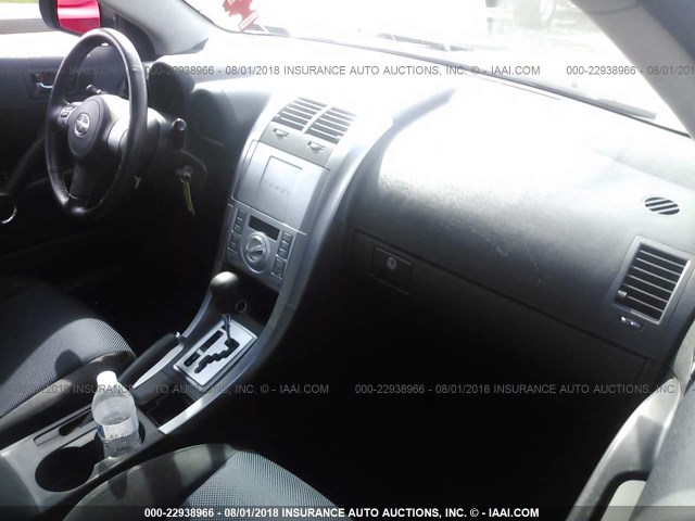 JTKDE177760135263 - 2006 TOYOTA SCION TC BLACK photo 5