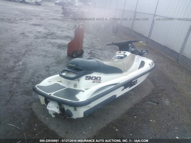 KAW22070F101 - 2001 KAWASAKI JET SKI 900STS  WHITE photo 4