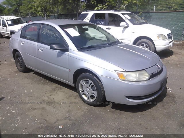1G8AJ52F63Z109606 - 2003 SATURN ION LEVEL 2 SILVER photo 1