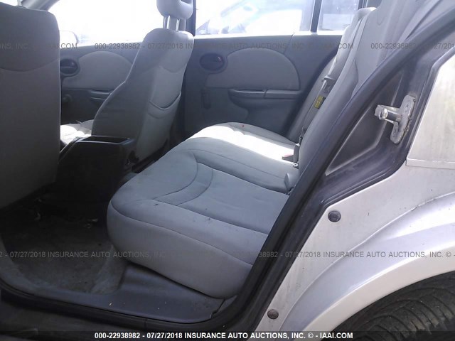 1G8AJ52F63Z109606 - 2003 SATURN ION LEVEL 2 SILVER photo 8