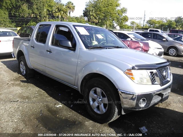 1N6AD0ERXBC448745 - 2011 NISSAN FRONTIER S/SV/SL/PRO-4X 银色 照片 1